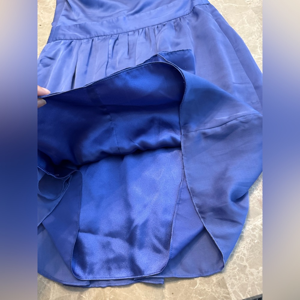 THE LIMITED One Shoulder Bow
Silky Cocktail Dress Size 6 - Picture 8 of 8